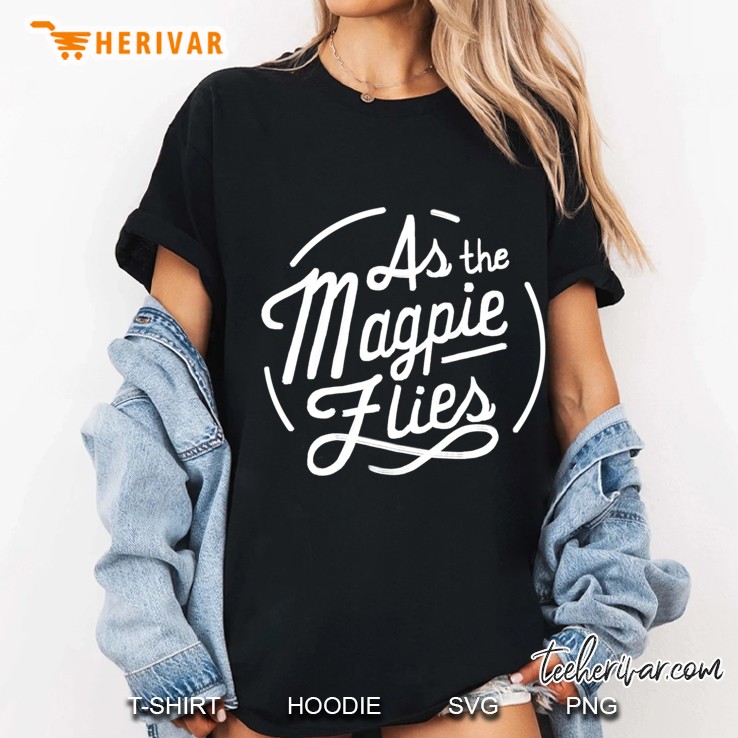 As The Magpie Flies Slim Fit Hoodie