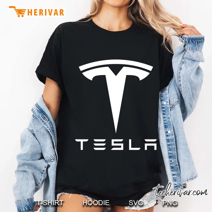 Blue Tesla Classic Ladies Tee