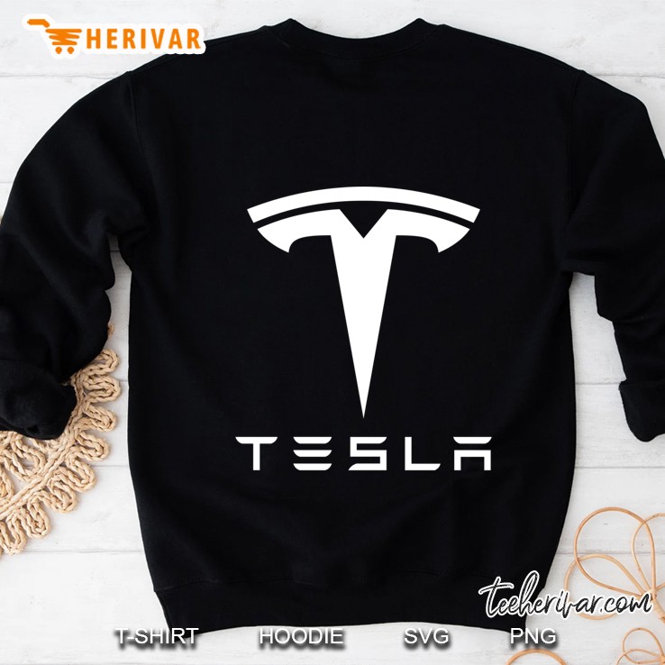 Blue Tesla Classic Sweatshirt