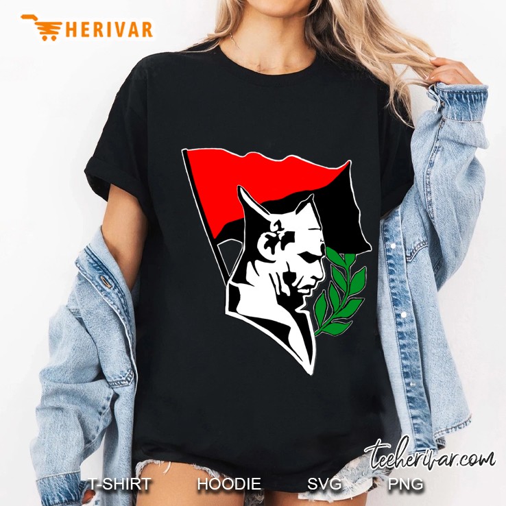 Durruti - Anarchy Flag Slim Fit Ladies Tee