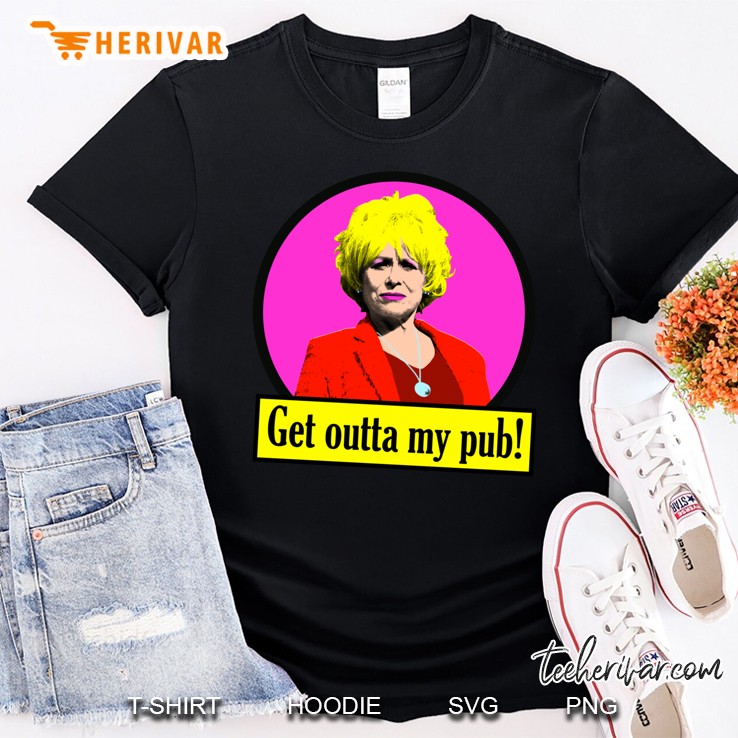 Peggy Mitchell - Get Outta My Pub! Slim Fit Shirt