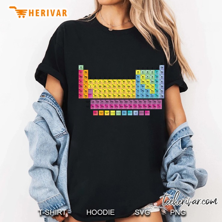 Periodic Table Of The 118 Elements Classic Ladies Tee