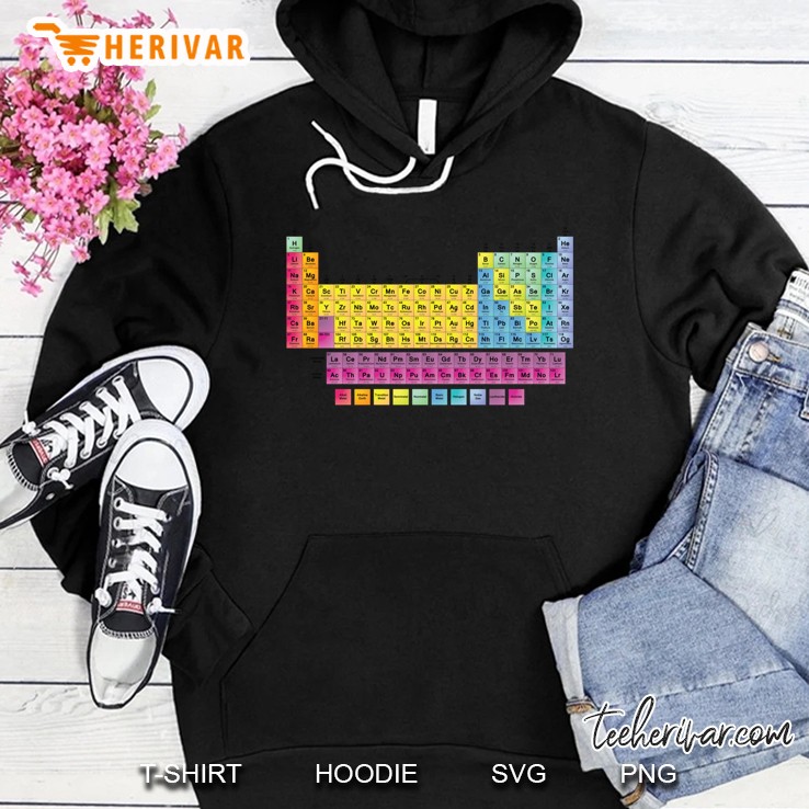 Periodic Table Of The 118 Elements Classic Hoodie