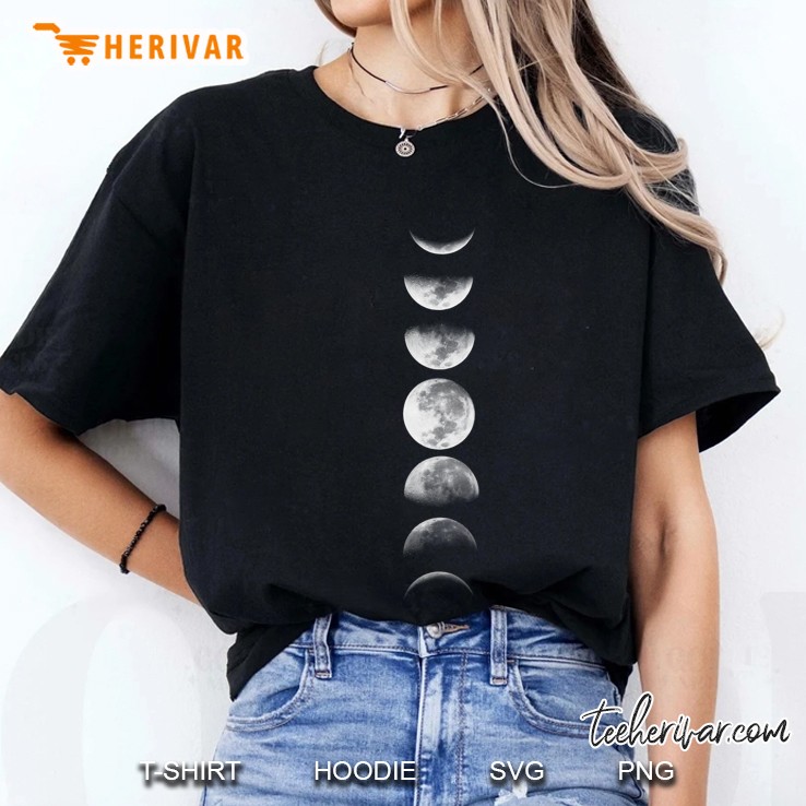 Phases Of The Moon Classic Ladies Tee