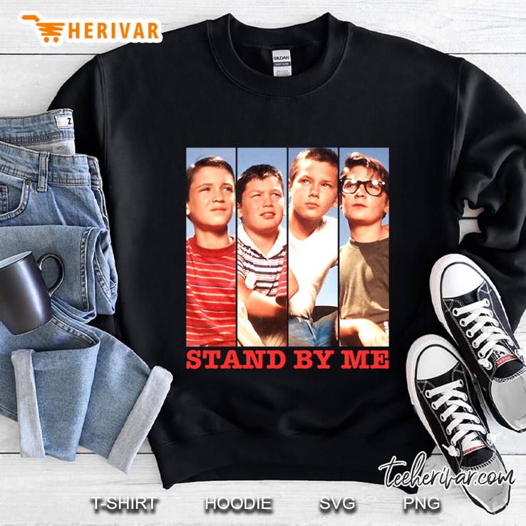 Stand By Me Character Montage Slim Fit Sweatshirt