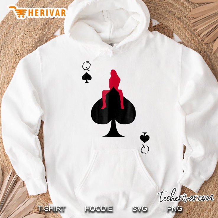 Queen Of Spades Qos Tshirt Hotwife Swinger Lifestyle Hoodie