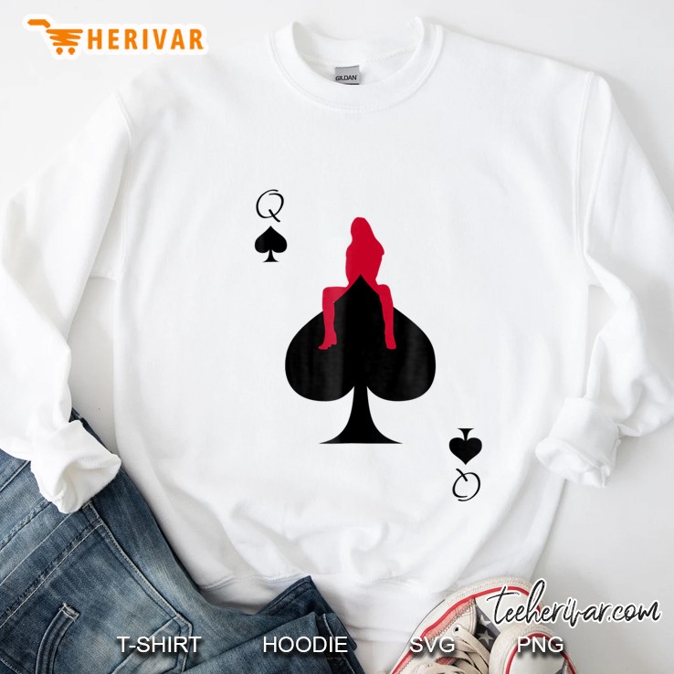 Queen Of Spades Qos Tshirt Hotwife Swinger Lifestyle Sweatshirt