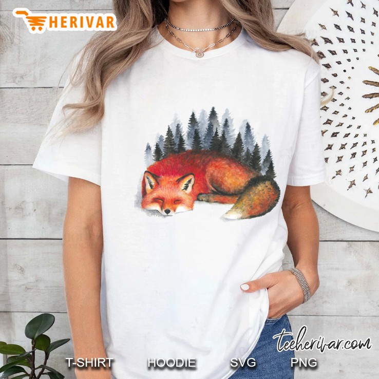 Sleeping Fox Classic Ladies Tee