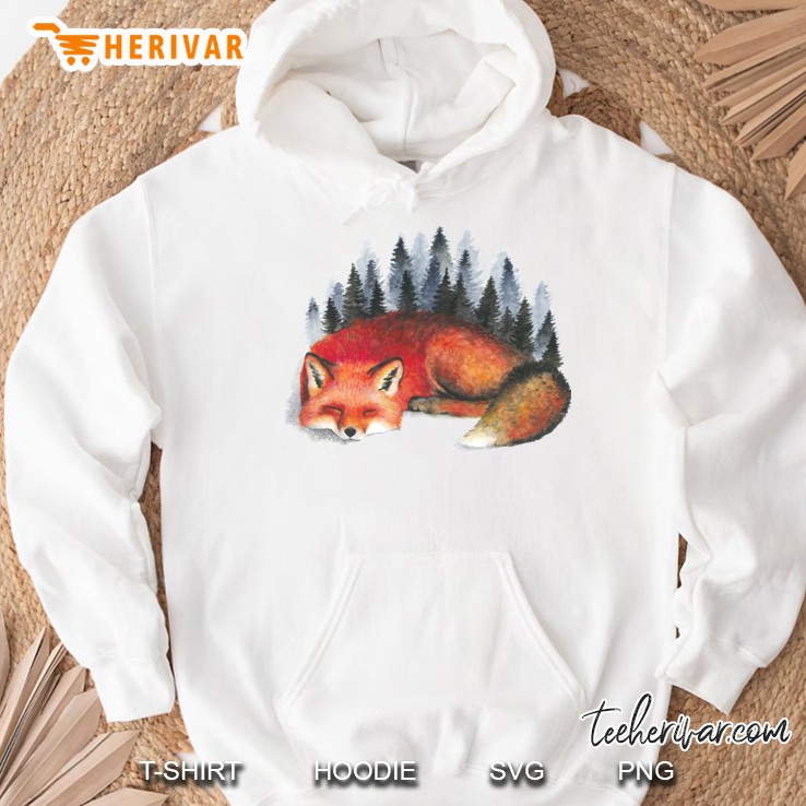 Sleeping Fox Classic Hoodie