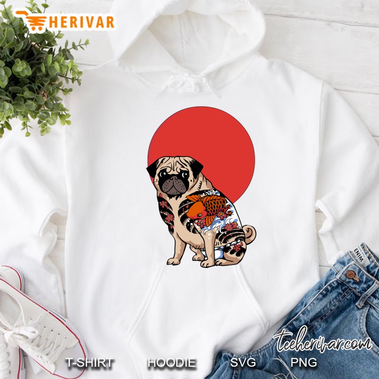 Yakuza Pug Classic Hoodie