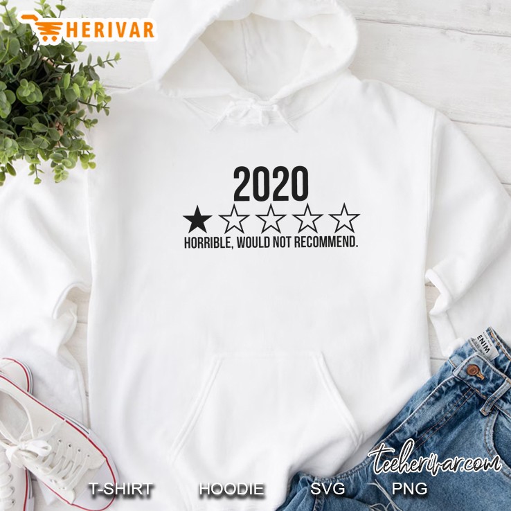 2020 Horrible Would Not Recommend Hoodie