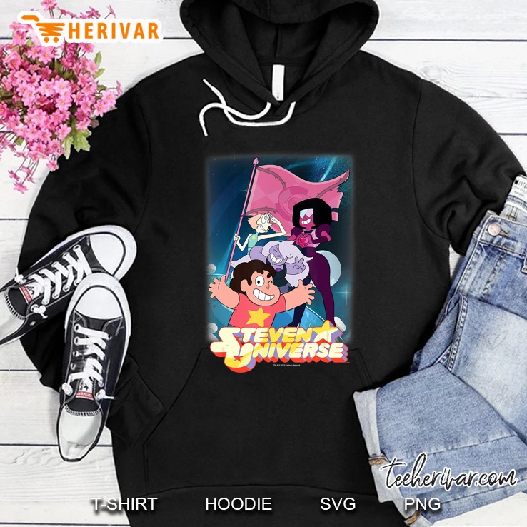 Cn Steven Universe Crystal Gems Poster Hoodie