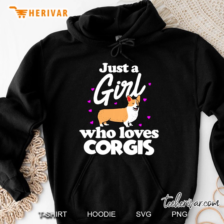 Cute Corgi Lover Gift Just A Girl Who Loves Corgis Novelty Mugs