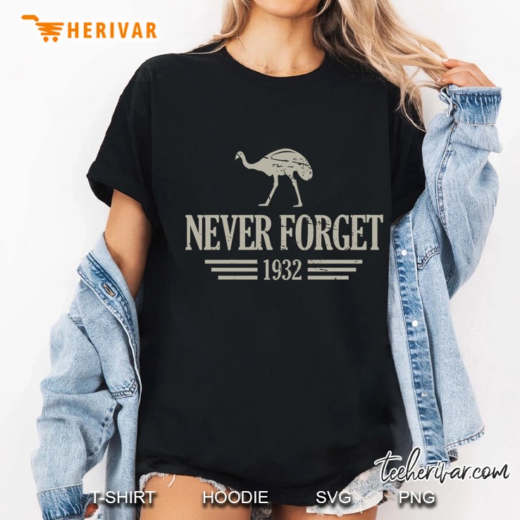Distressed Australian History Fans The Great Emu War Ladies Tee