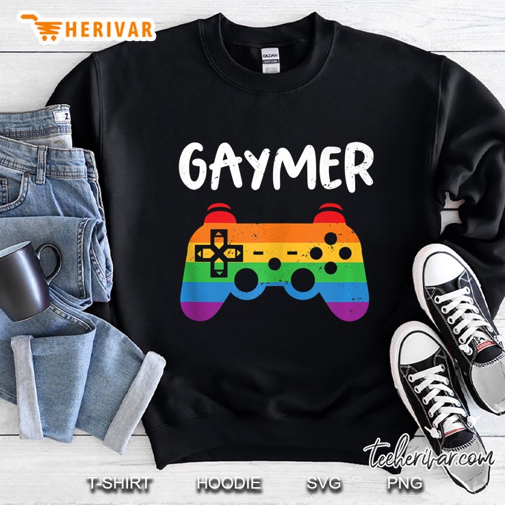 Gaymer Rainbow Controller Funny Gay Lesbian Gamer Gift Mugs