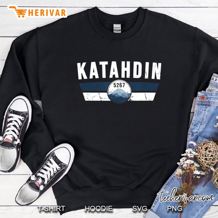 Katahdin Mountain Climbing Maine Hiking Climber Sweatshirt
