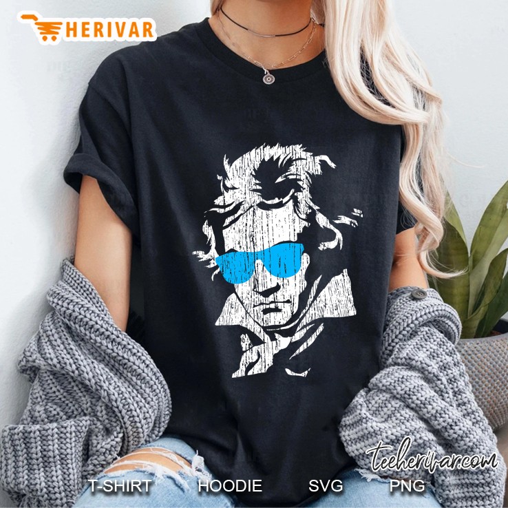 Ludwig Van Beethoven Classical Music Composer Ladies Tee