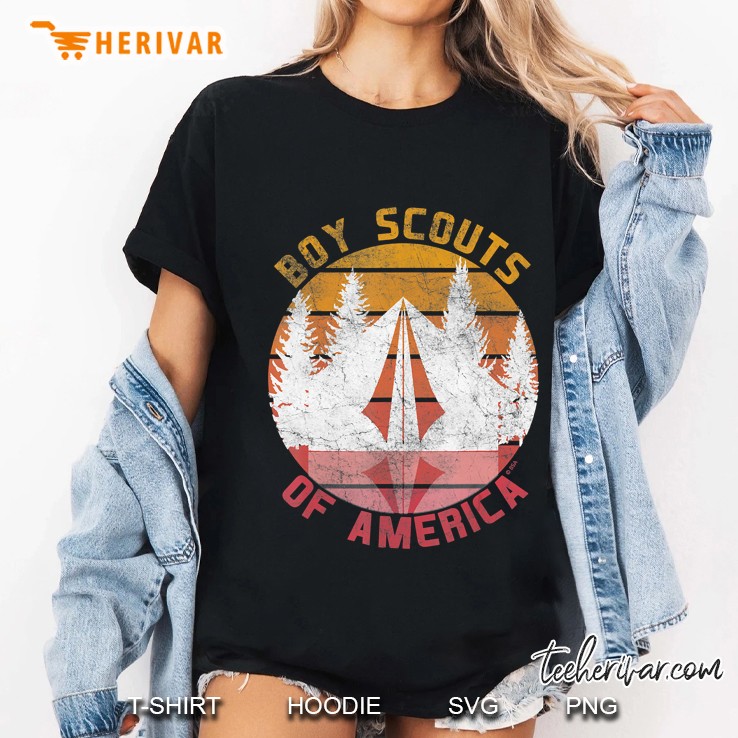 Officially Licensed Boy Scouts Of America Ladies Tee