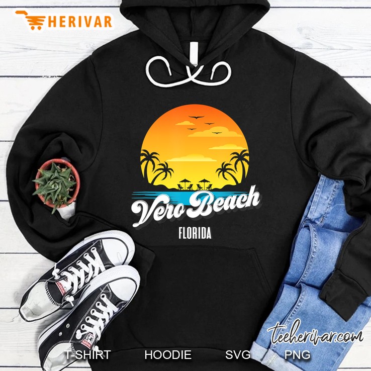 Vero Beach Florida Beach City Native Hoodie