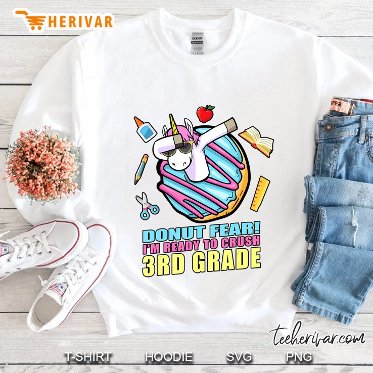 3Rd Grade Dabbing Unicorn Back To School Girls Gift Sweatshirt