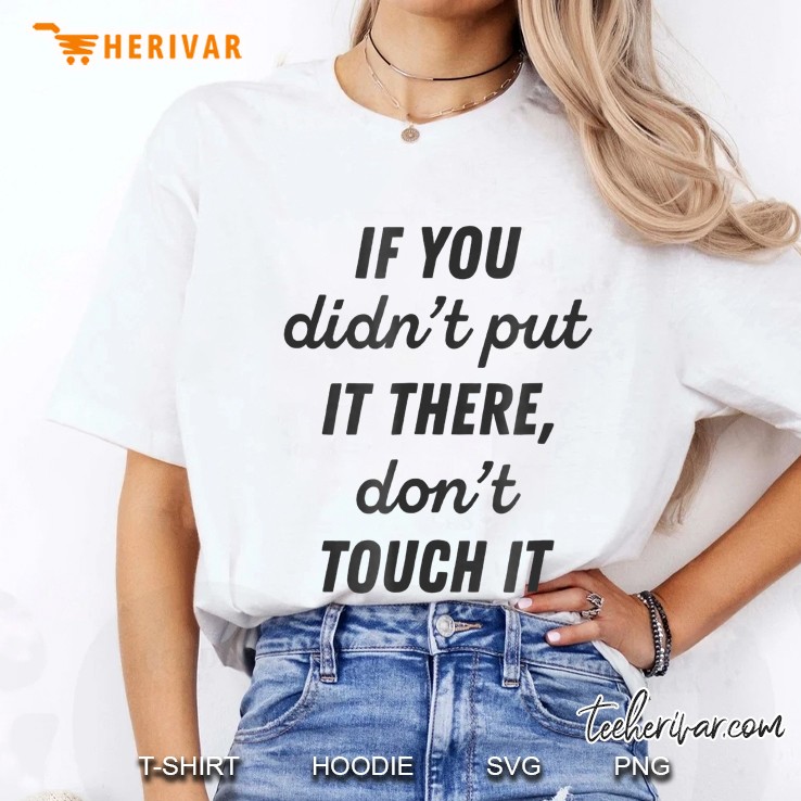 Funny Pregnancy Do Not Touch I Ladies Tee