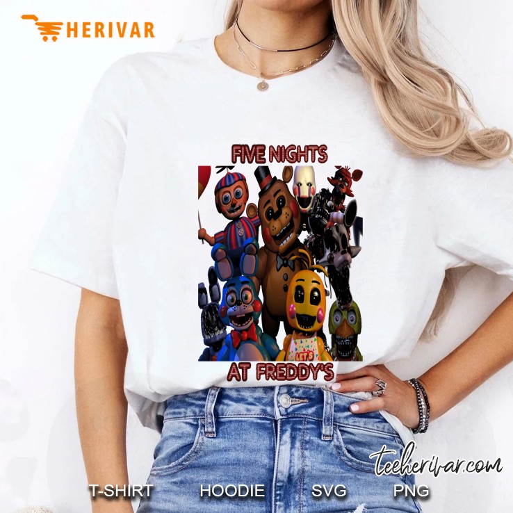 Fnaf 2 Animatronics Ladies Tee