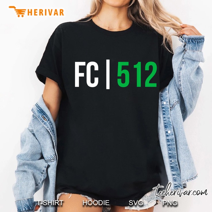 Austin Soccer Fc 512 Pullover Ladies Tee
