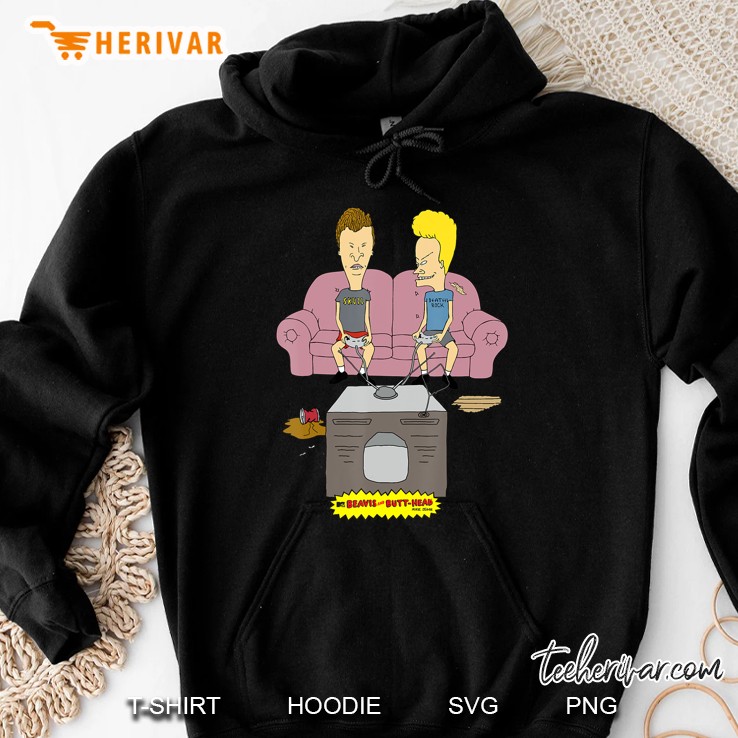 Beavis And Butthead Playing Games Couch Mugs