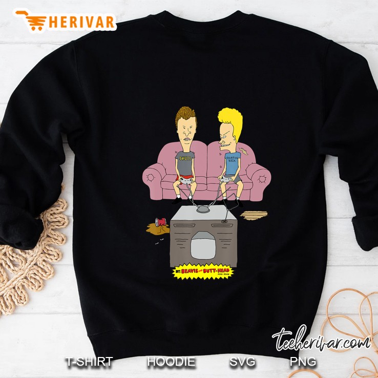 Beavis And Butthead Playing Games Couch Mugs