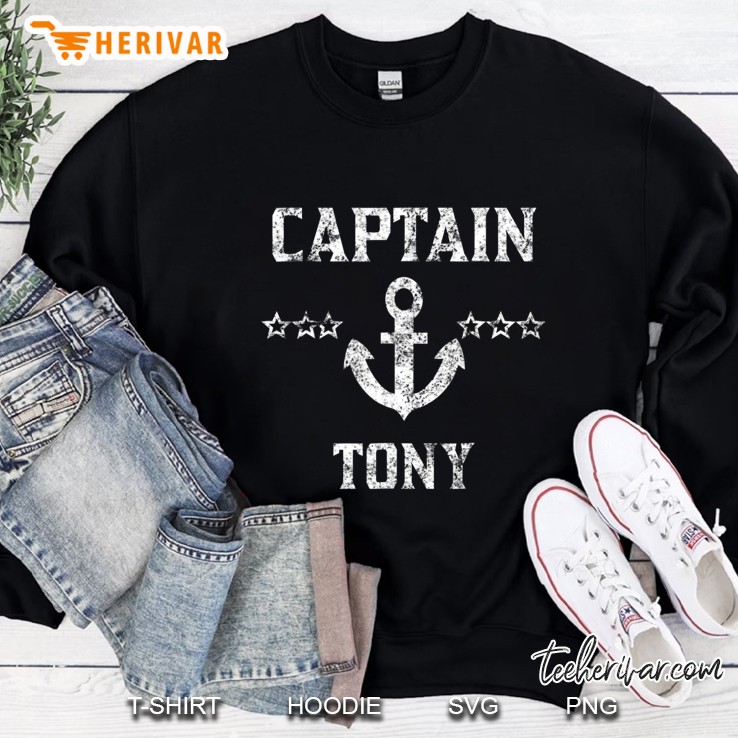 Boat Captain Tony Shirt Family Cruise Or Boating Lovers Gift Sweatshirt