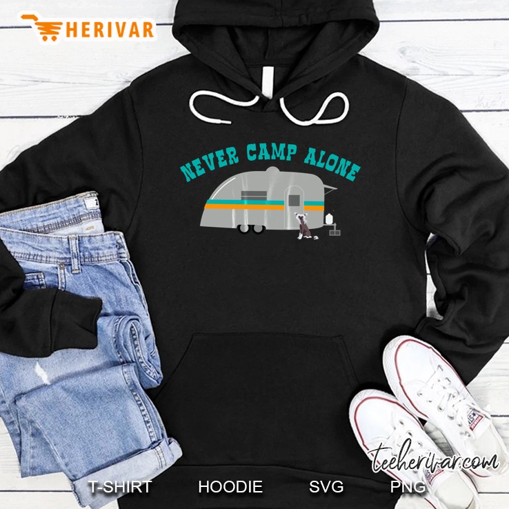 Chinese Crested Dog Rv Funny Camping Hoodie