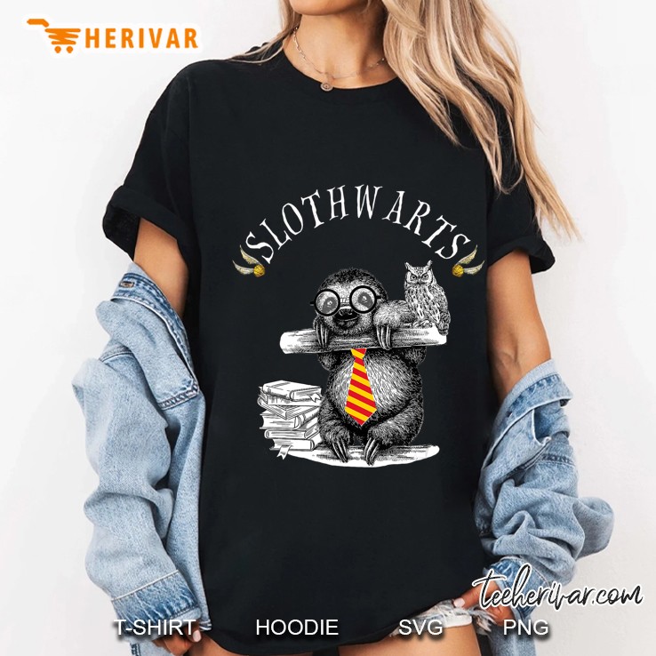 Harry Cute Sloth Slothwarts And Funny Gift Hoodie