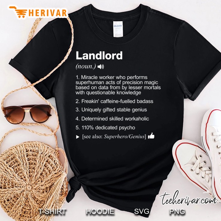 Landlord Definition Meaning Funny Shirt