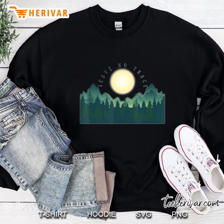 Leave No Trace Mountains Sunshine Sweatshirt