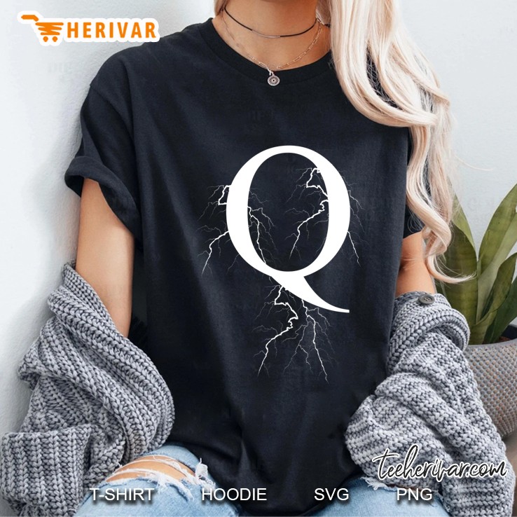 Qanon Lightning Storm Q Anon Tshirt For Q Patriot Ladies Tee