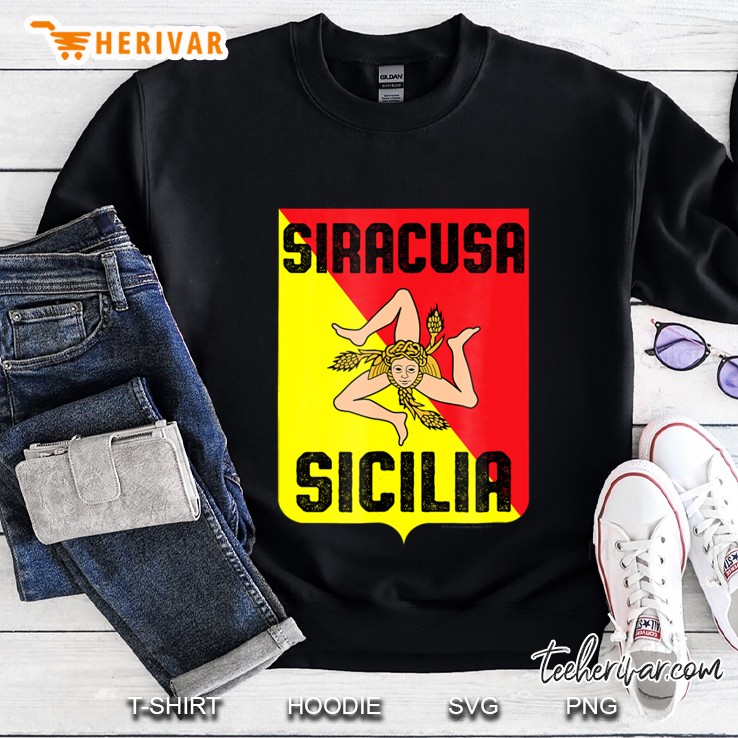 Siracusa Sicilia Sicily Flag Trinacria Province Mugs