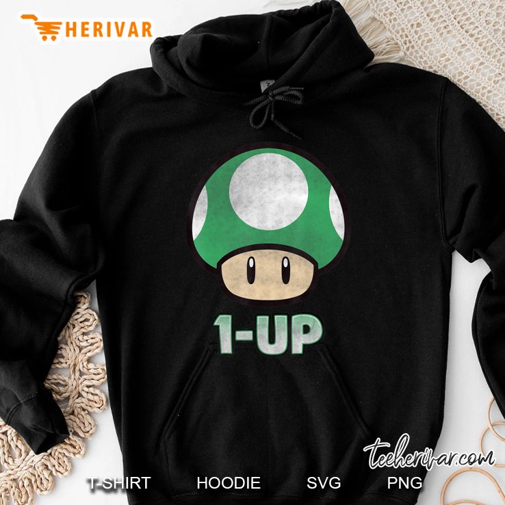 Super Mario 1-Up Mushroom Hoodie
