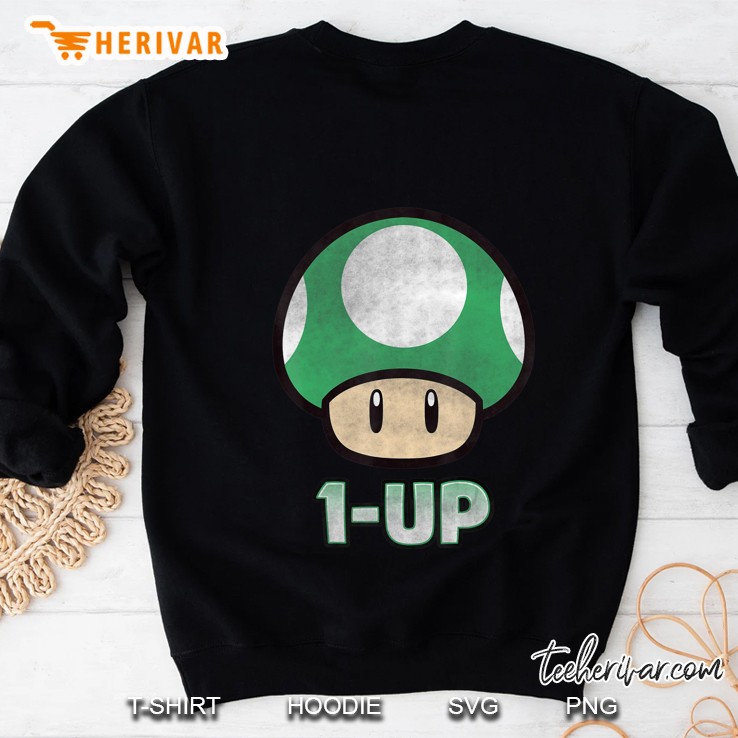 Super Mario 1-Up Mushroom Sweatshirt