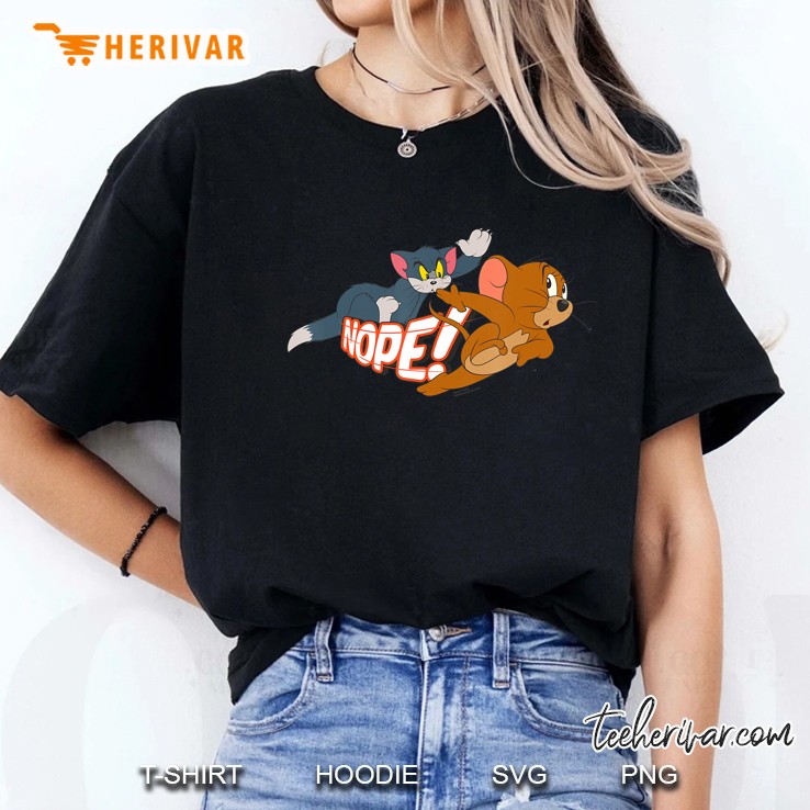 Tom And Jerry Nope Ladies Tee