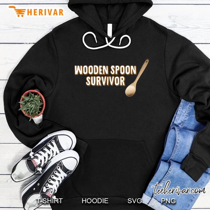 Wooden Spoon Survivor Funny Spanking Tee Mugs