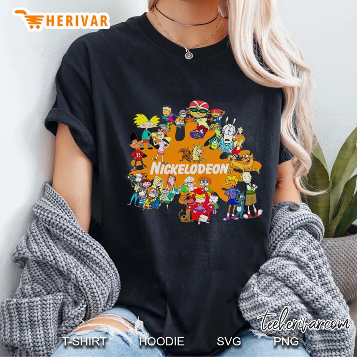 90’S Nick Cartoons Classic Ladies Tee