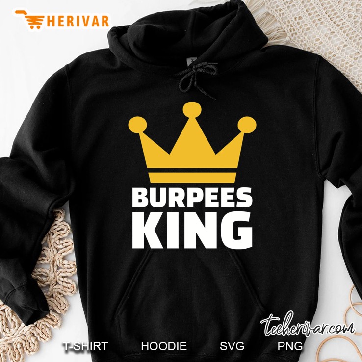 Burpees King Slim Fit Hoodie