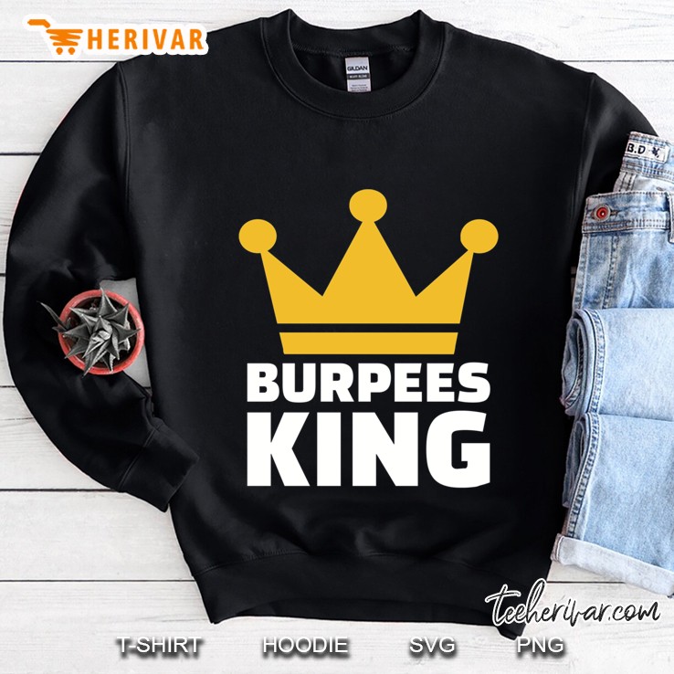 Burpees King Slim Fit Sweatshirt