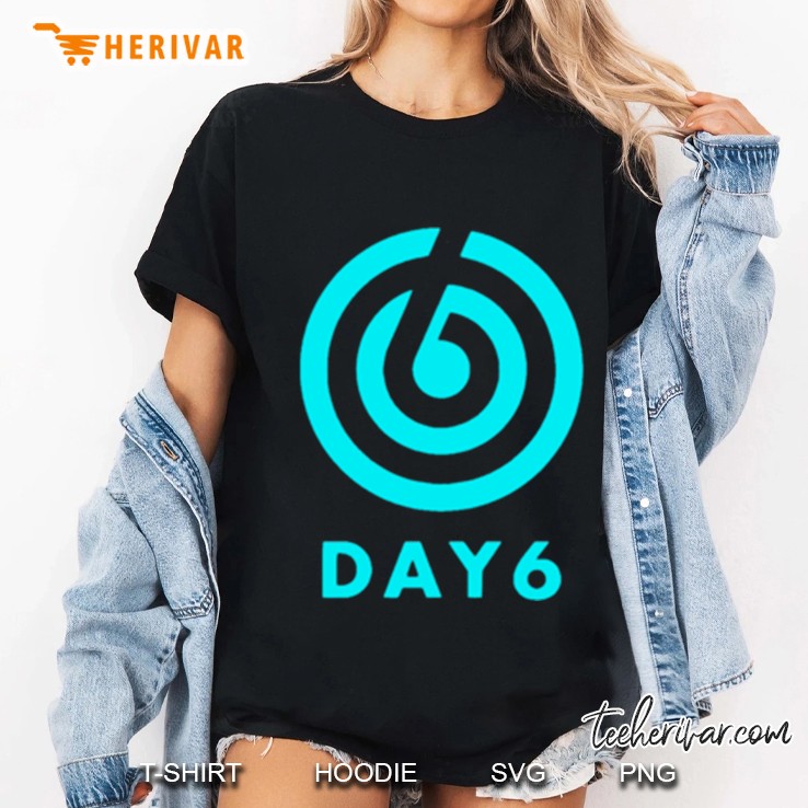 Kpop Boy Group Day6 Official Logo Fitted Scoop Ladies Tee