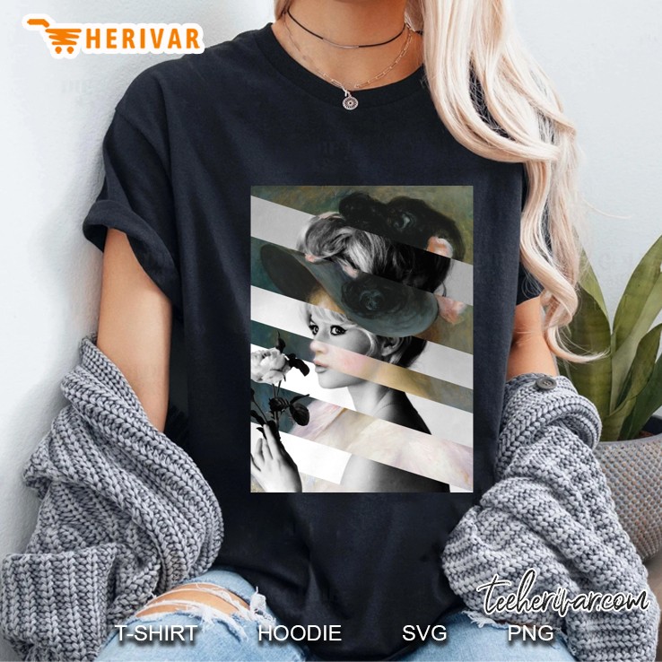 Renoir&39;S Young Girl In A Pink And Black Hat &Amp; Brigitte Bardot Classic Ladies Tee