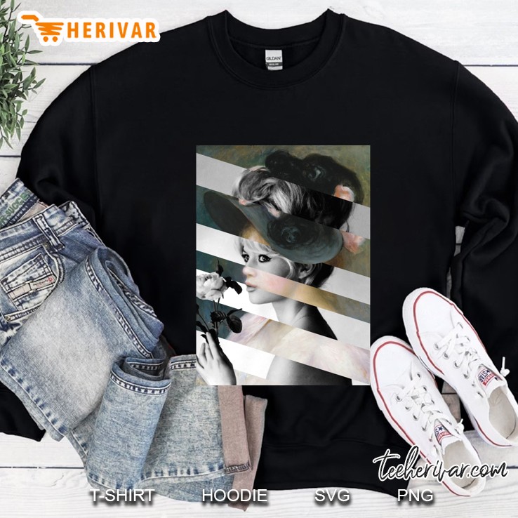 Renoir&39;S Young Girl In A Pink And Black Hat &Amp; Brigitte Bardot Classic Sweatshirt