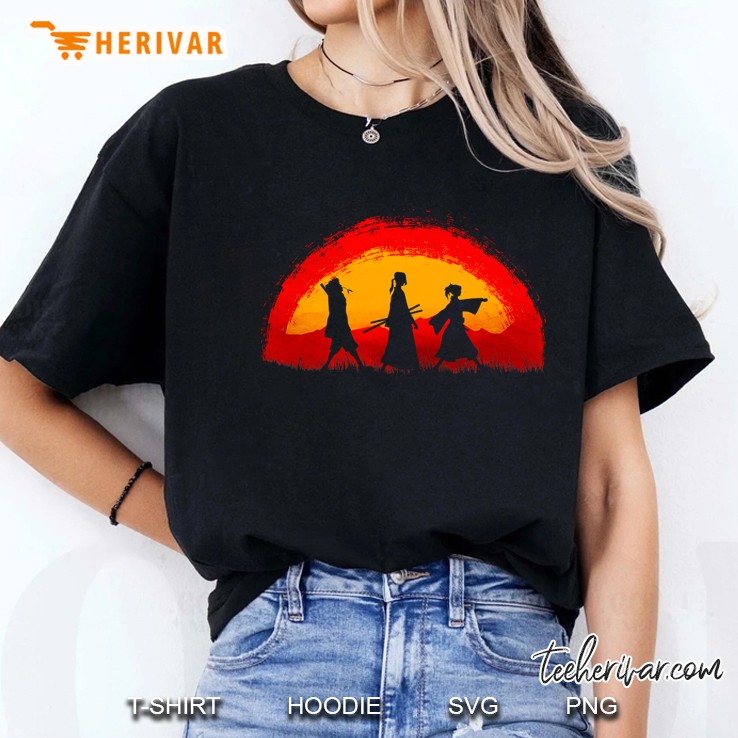 Samurai Champloo Walking On Sunset Classic Ladies Tee