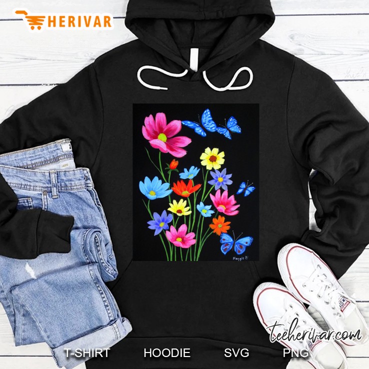 Wildflowers-3 Graphic Hoodie