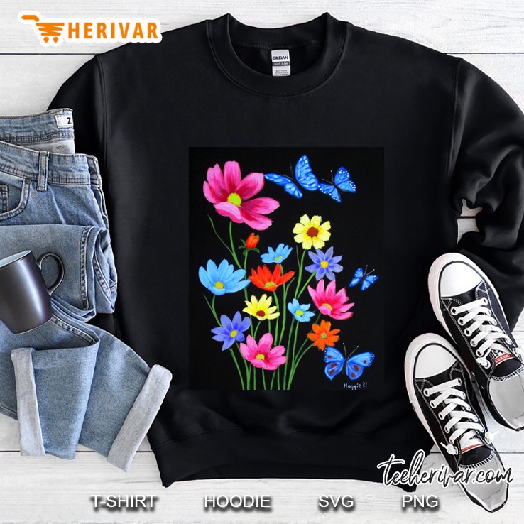Wildflowers-3 Graphic Sweatshirt