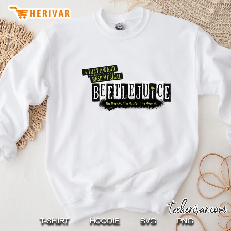 Beetlejuice Musical Broadway Logo Classic Sweatshirt